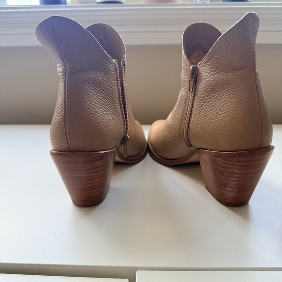 Poppy Barley The Two Point Five Ankle Boot in Leather Tan Size 8 - Picture 8 of 10